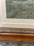 Wallace Nutting Hand Tinted Photograph Locust Cottage