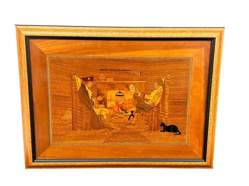Martin Lindsey Inlaid Wood Art