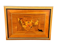 Martin Lindsey Inlaid Wood Art
