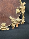 Peacock Embossed Paper Relief Framed Ornate Gilt Frame