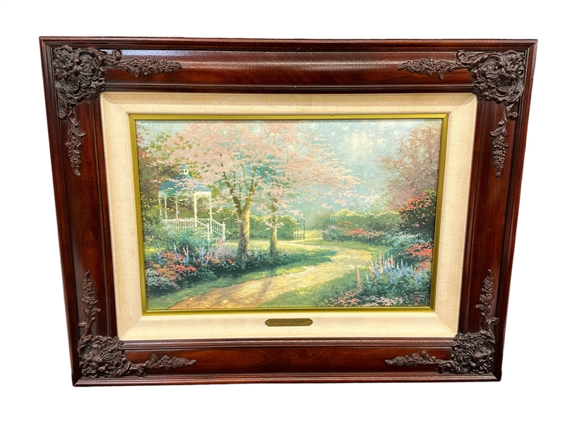 Thomas Kinkade Lithograph "Morning Dogwood" Artist Proof