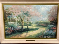 Thomas Kinkade Lithograph Morning Dogwood Artist Proof