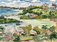Helen Starr Bertles Original Watercolor Painting