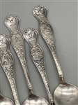 (6) Oneida Community Silver plate State Spoons
