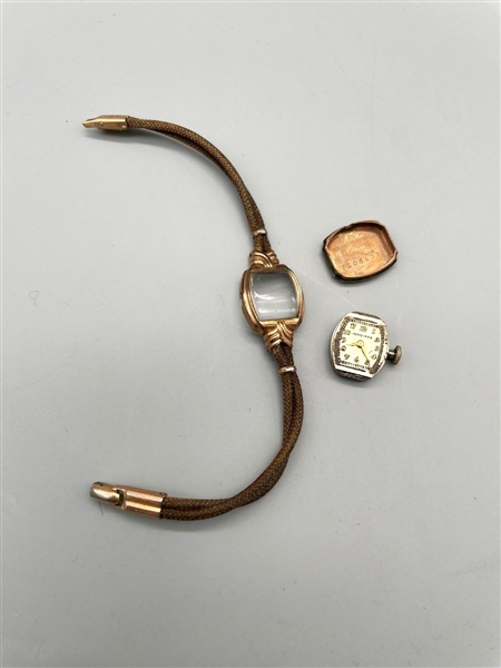 10k Gold Filled Longines 1942 Ladies Watch
