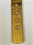 Northern Lights Gold Tone Ladies Wrist Watch