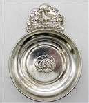 1870 Gorham Silver Plate Child's Porringer and Cup Noah's Ark
