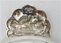 1870 Gorham Silver Plate Child's Porringer and Cup Noah's Ark