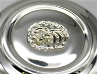 1870 Gorham Silver Plate Child's Porringer and Cup Noah's Ark