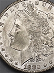 1880-P Morgan Silver Dollar (A)