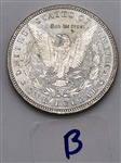1880-P Morgan Silver Dollar (B)