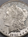 1880-P Morgan Silver Dollar (B)