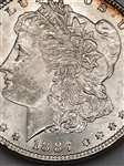 1887-P Morgan Silver Dollar (O)