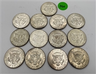 Lot of Uncirculated Kennedy Half Dollars (120)