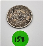 1814 50C Capped Bust Half Dollar (158)