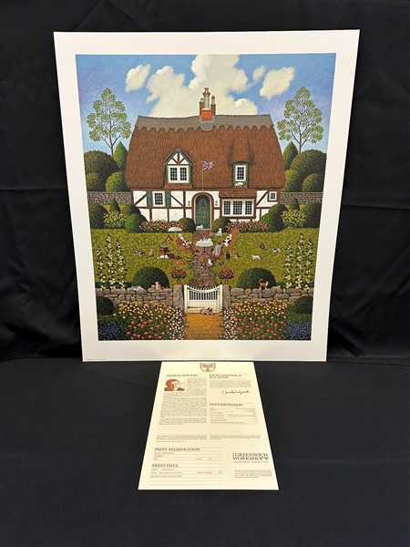 Charles Wysocki S/N Lithograph "Bachs Magnificent in D Minor" 1987