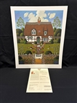 Charles Wysocki S/N Lithograph "Bachs Magnificent in D Minor" 1987
