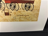 Charles Wysocki S/N Lithograph Clammers at Hodges Horn 1985