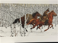 Bev Doolittle S/N Lithograph Sacred Ground 1989