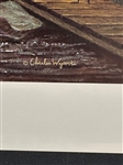 Charles Wysocki S/N Lithograph Olde Bucks County 1994