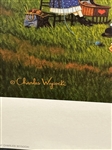 Charles Wysocki S/N Lithograph Hound of the Baskervilles 1998