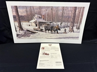 William Breedon S/N Lithograph "The Sugar Bush" 1989
