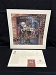 Paul Landry S/N Lithograph "The Antique Shop" 1993