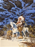 Bev Doolittle S/N Lithograph Eagle Heart 1992