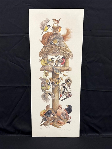 Marjolein Bastin S/N Lithograph "Dinner Guest" 