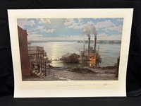 John Stobart S/N Lithograph "Natchez" 
