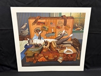 Charles Wysocki S/N Lithograph "Mabel the Stowaway"