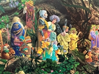 James Christensen S/N Lithograph The Royal Procession