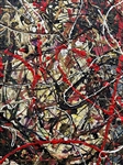 Dorothy Baka Down Jackson's Path Acrylic on Canvas