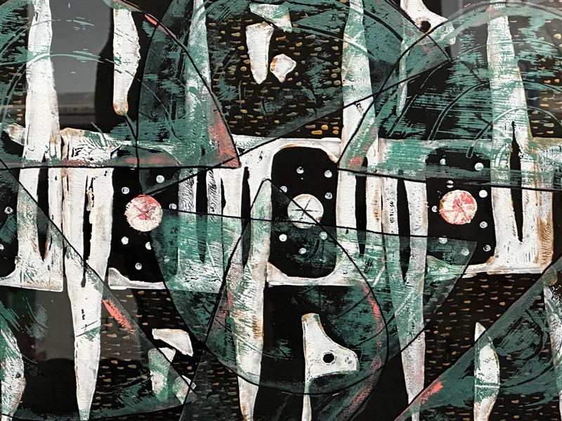 Dorothy Baka "Ghosts of Time" Acrylics 2015 