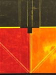 Dorothy Baka Delineation 2010 Oil Pastel Painting