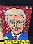 (9) Dorothy Baka Caricature Paintings on Paper