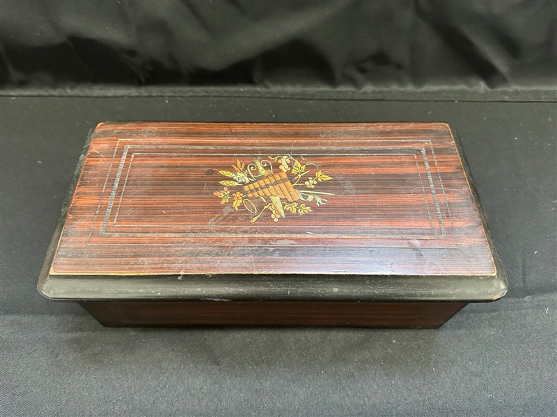 Columbia Swiss Cylinder Music Box c1900