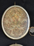Reliquary, Relics Theca and 1801 Parchment Document: Holy Cross, Mary, Joseph, Peter, Paul, King Louis IX, Many Others