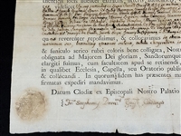 Reliquary, Relics Theca and 1801 Parchment Document: Holy Cross, Mary, Joseph, Peter, Paul, King Louis IX, Many Others