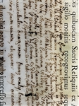 Reliquary, Relics Theca and 1801 Parchment Document: Holy Cross, Mary, Joseph, Peter, Paul, King Louis IX, Many Others