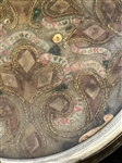 Reliquary, Relics Theca and 1801 Parchment Document: Holy Cross, Mary, Joseph, Peter, Paul, King Louis IX, Many Others