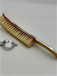 Sterling Silver Bottle Opener and German Silver Brush
