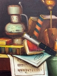 Frank Lean Oil on Board Still Life