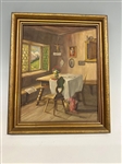 Oil on Board Signed Heller Still Life