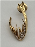 14k Gold Pave Set Diamond Custom Earrings
