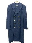 United States Navy Officers Wool Long Coat