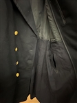 United States Navy Officers Wool Long Coat