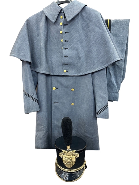 1974 West Point USMA Cadet Uniform With tar Bucket Shako Parade Helmet