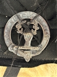 Early 20th Century Scottish Bagpipes Bonnet With Ostrich Feathers