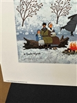 Charles Wysocki Lithograph Hickory Haven Canal
